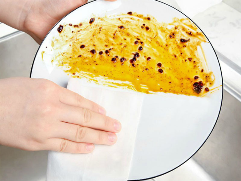 滑厨房清洁湿巾